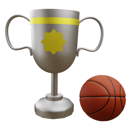 Troféu de basquete  3D Icon