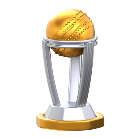 Troféu de críquete  3D Icon