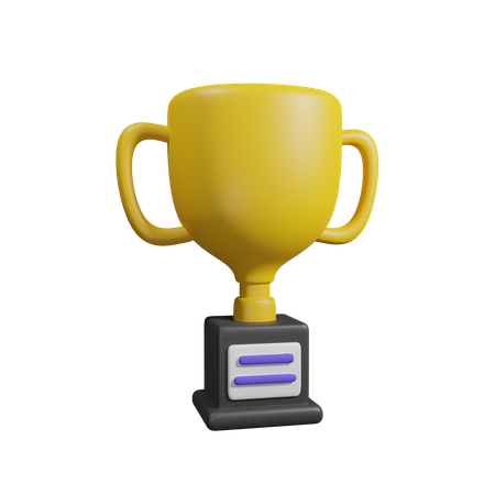 Troféu de formatura  3D Icon