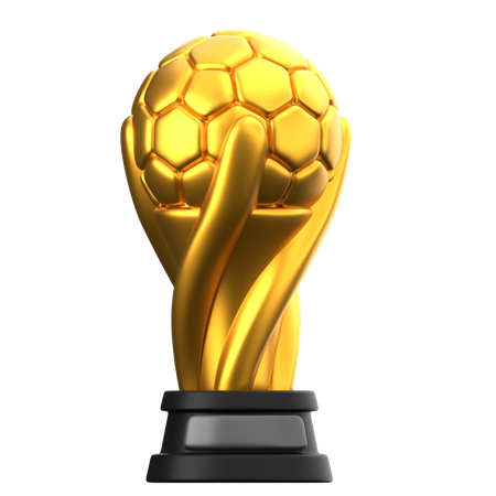 Troféu de futebol  3D Icon