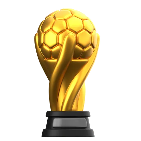 Troféu de futebol  3D Icon