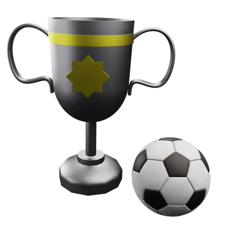 Troféu de futebol  3D Icon