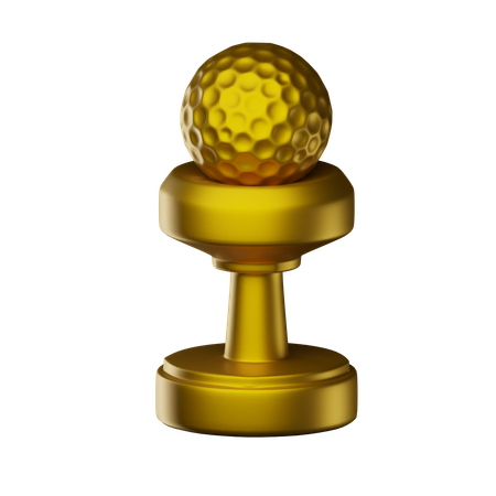 Troféu de golfe  3D Icon