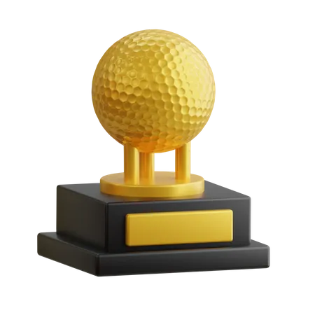 Troféu de golfe  3D Icon
