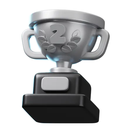 Troféu de prata  3D Icon