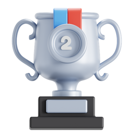Troféu de prata  3D Icon