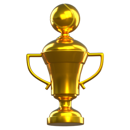 Troféu de tênis  3D Icon