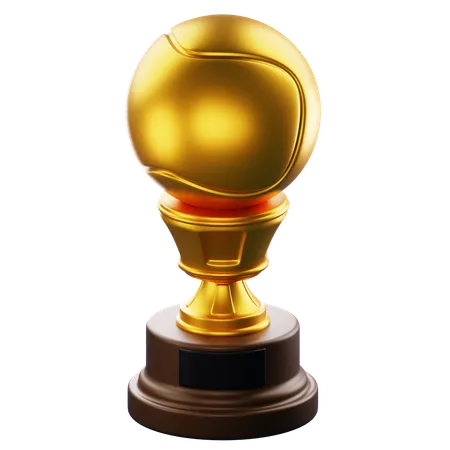 Troféu de tênis  3D Icon