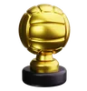 troféu de vôlei