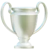 troféu do campeonato de prata