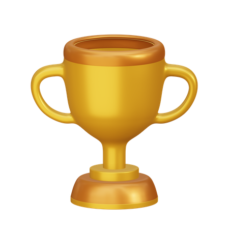 Troféu de Ouro  3D Icon