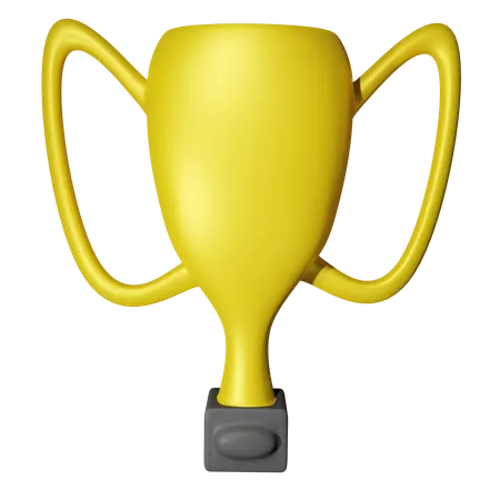 Troféu de Ouro  3D Icon