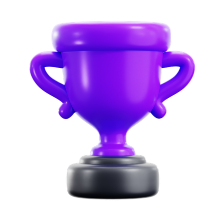 Troféu de educação  3D Icon