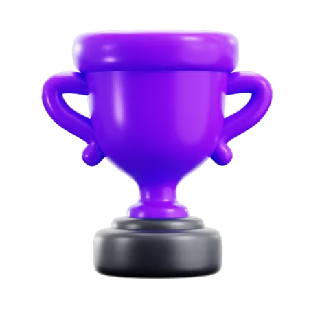 Troféu de educação  3D Icon