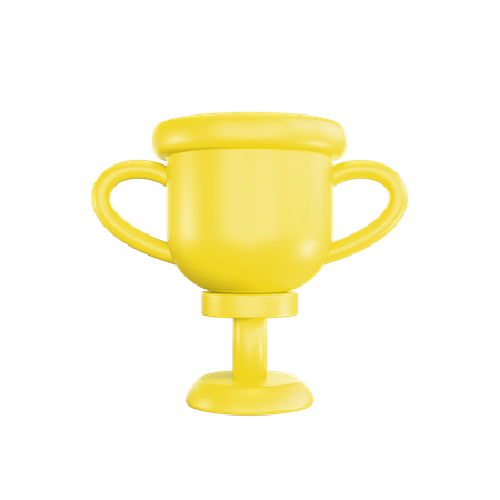 Troféu de educação  3D Icon