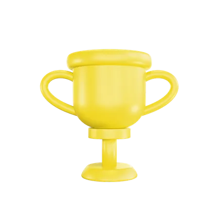 Troféu de educação  3D Icon