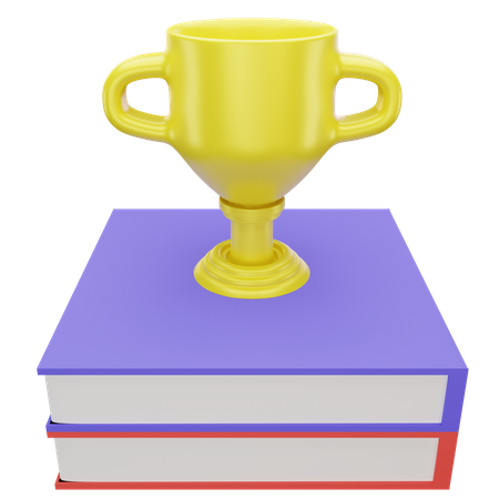 Troféu de educação  3D Icon