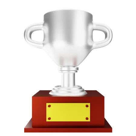 Troféu de educação  3D Icon