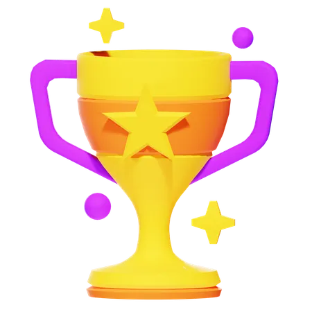 Troféu de jogo  3D Icon