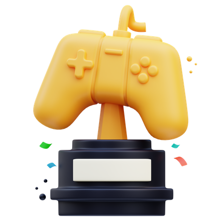 Troféu de jogo  3D Icon