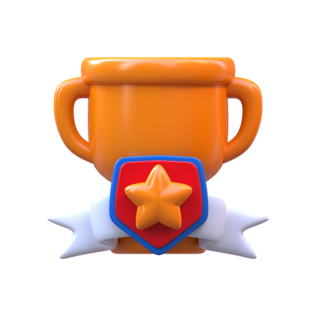 Troféu de jogo  3D Icon