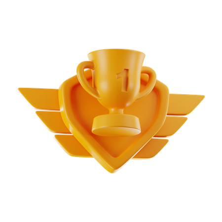 Troféu de jogo  3D Icon