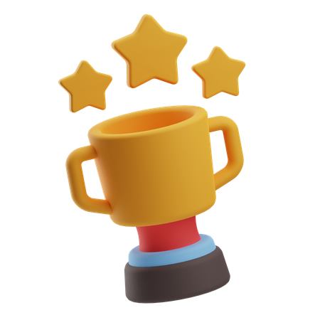 Troféu de negócios  3D Icon