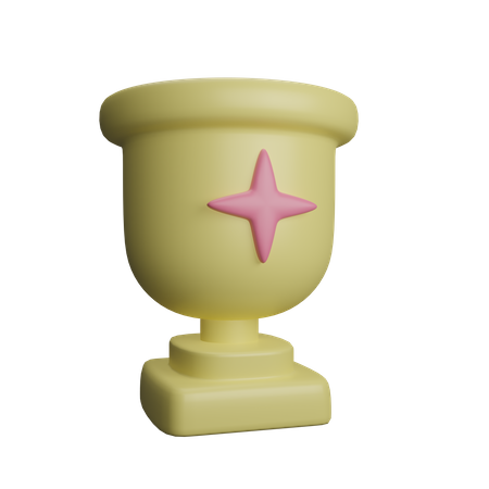 Ganhando troféu  3D Icon
