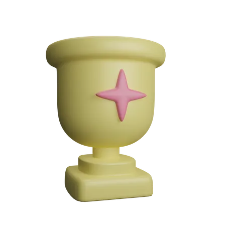 Ganhando troféu  3D Icon