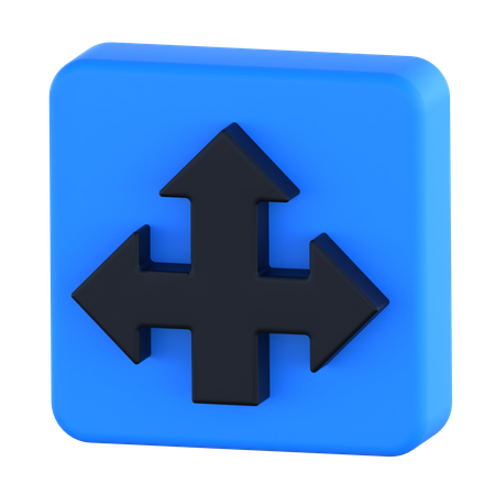 Trois façons  3D Icon