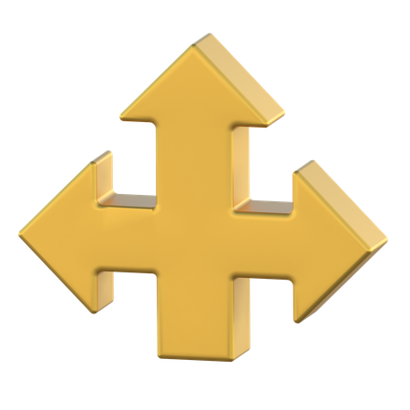 Trois façons  3D Icon