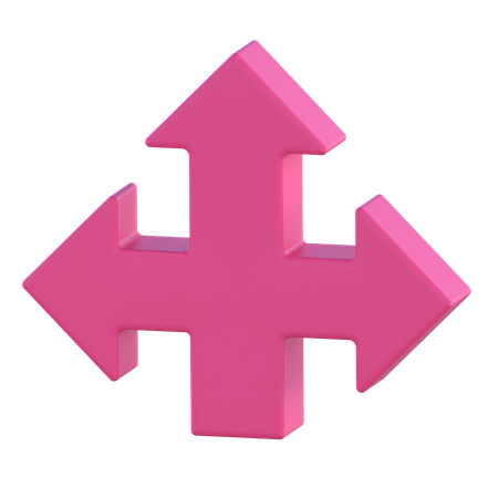 Trois façons  3D Icon