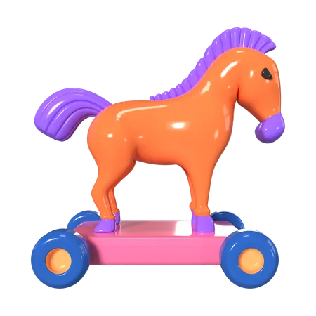 This Is Trojan 3 D Render Illustration Icon It Comes As A High Resolution PNG File Isolated On A Transparent Background The Available 3 D Model File Formats Include BLEND OBJ FBX And GLTF 3D Icon