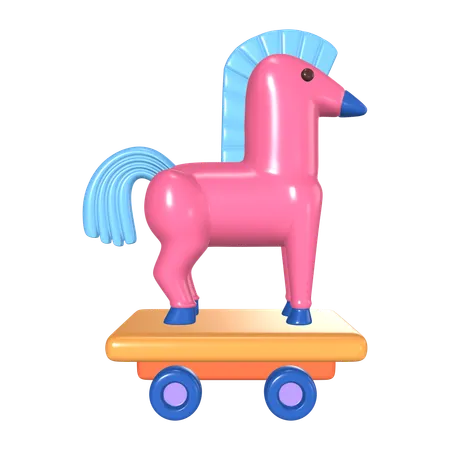 This Is Trojan 3 D Render Illustration Icon It Comes As A High Resolution PNG File Isolated On A Transparent Background The Available 3 D Model File Formats Include BLEND OBJ FBX And GLTF 3D Icon