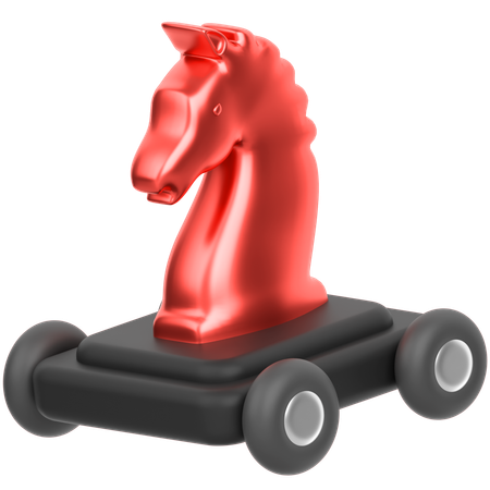 Trojan  3D Icon