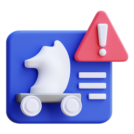 트로이 사람  3D Icon