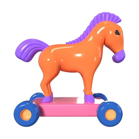 Trojan  3D Icon