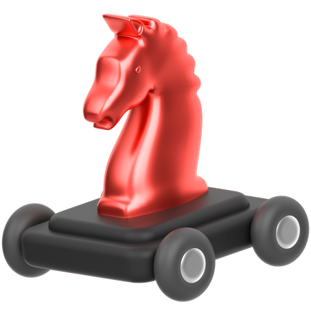 Trojan  3D Icon