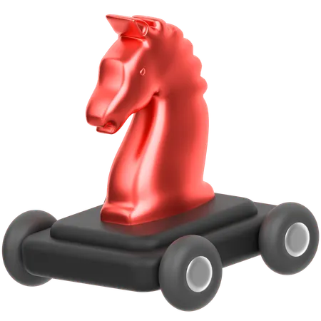 Trojan  3D Icon