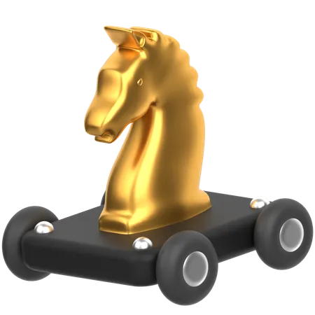 Trojan  3D Icon