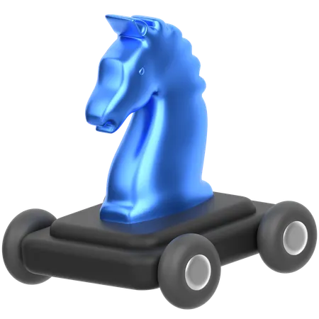 Trojan  3D Icon