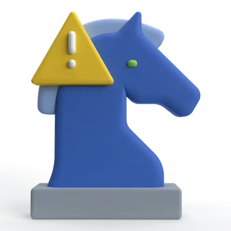 Trojan  3D Icon