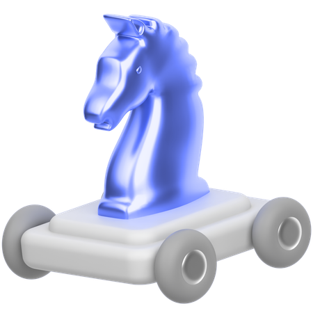 Trojan horse  3D Icon