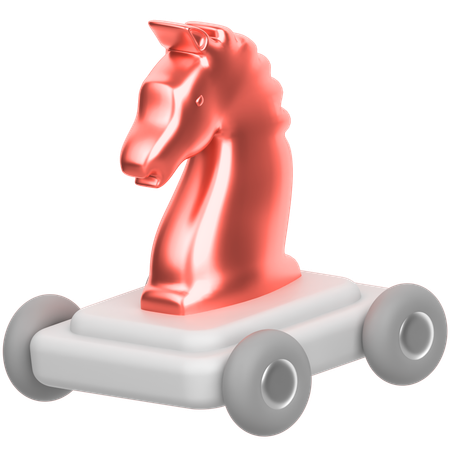 Trojan horse  3D Icon