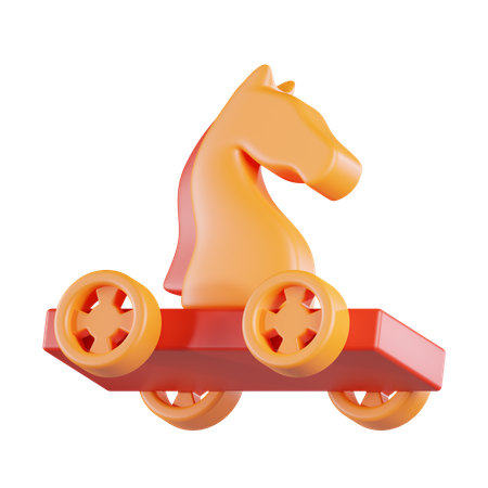 Trojan Horse  3D Icon