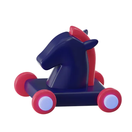Trojan Horse  3D Icon