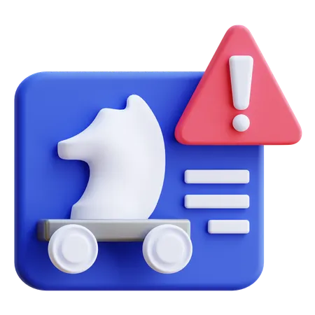 Trojaner  3D Icon