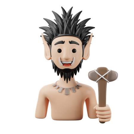 Troll  3D Icon