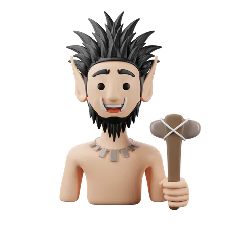 Troll  3D Icon