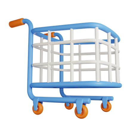 Trolley 3D Icon 3D Icon